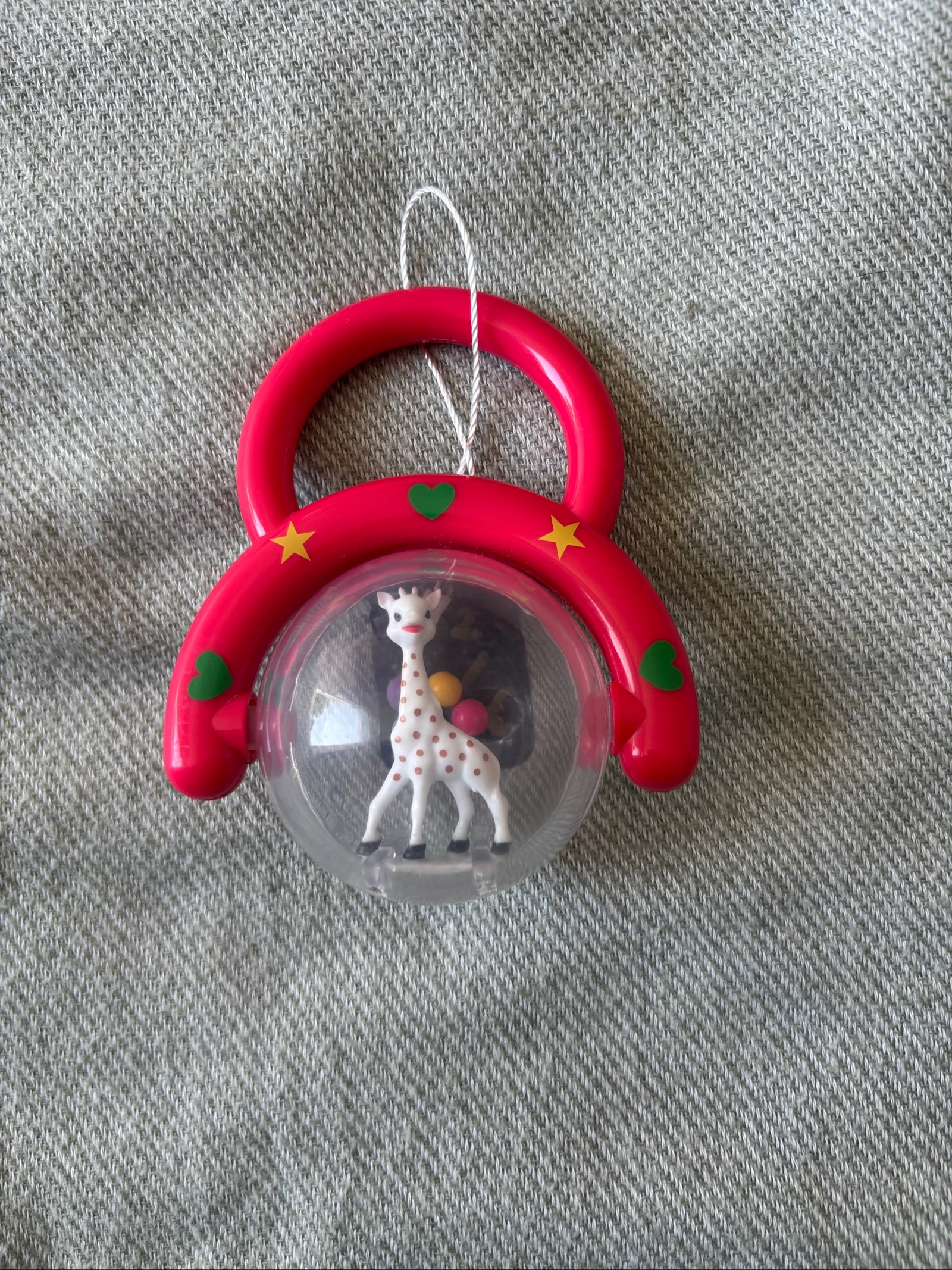 164/ Hochet rouge - Sophie la Girafe